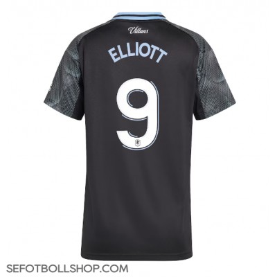 Billiga Aston Villa Harvey Elliott #9 Borta fotbollskläder Dam 2025-26 Kortärmad Billiga Aston Villa Harvey Elliott #9 Borta fotbollskläder Dam 2025-26 Kortärmad